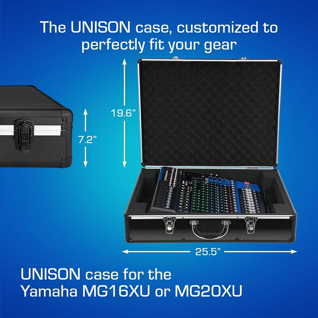 ANALOG CASES UNISON Case for Yamaha MG16XU / MG20XU - Ultra-Lightweight UNISON Hard Case