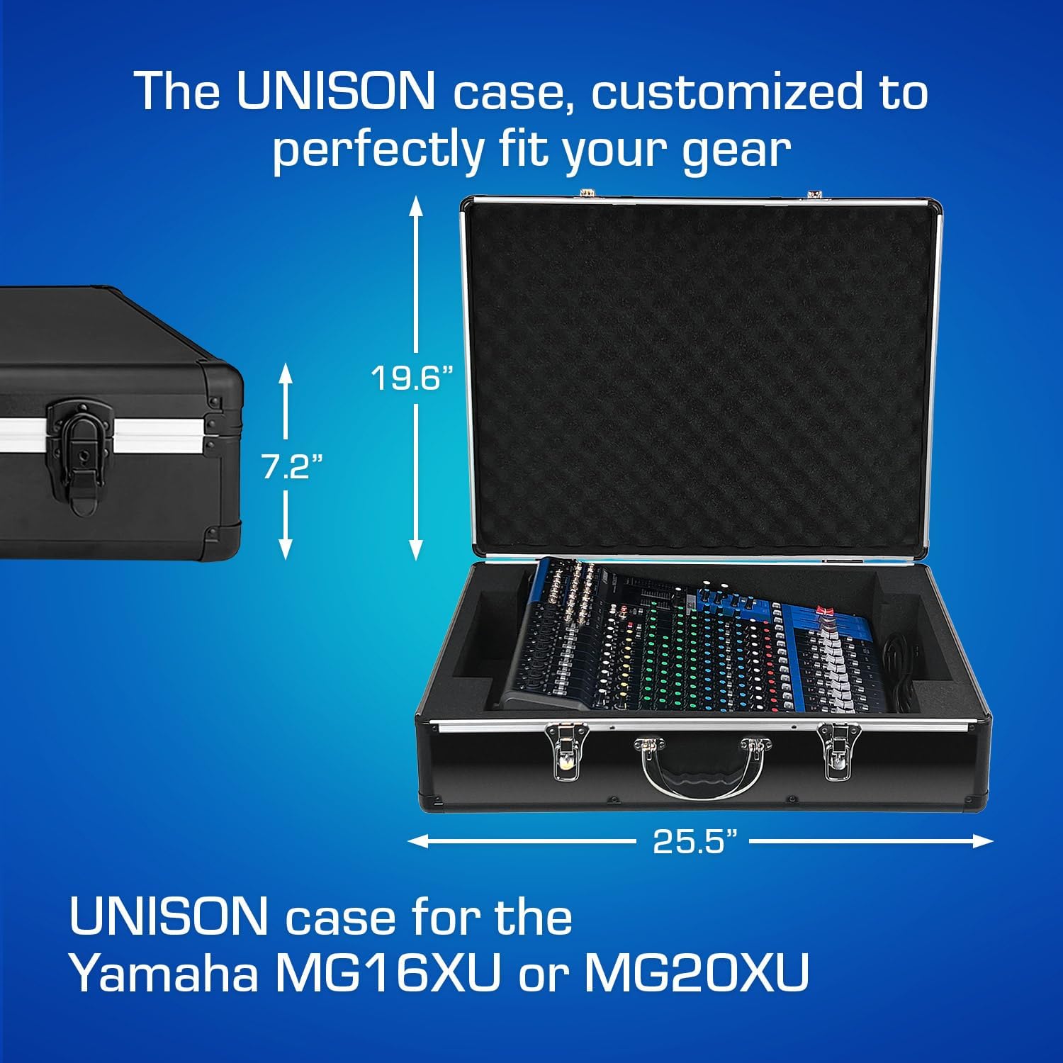 ANALOG CASES UNISON Case for Yamaha MG16XU / MG20XU - Ultra-Lightweight UNISON Hard Case