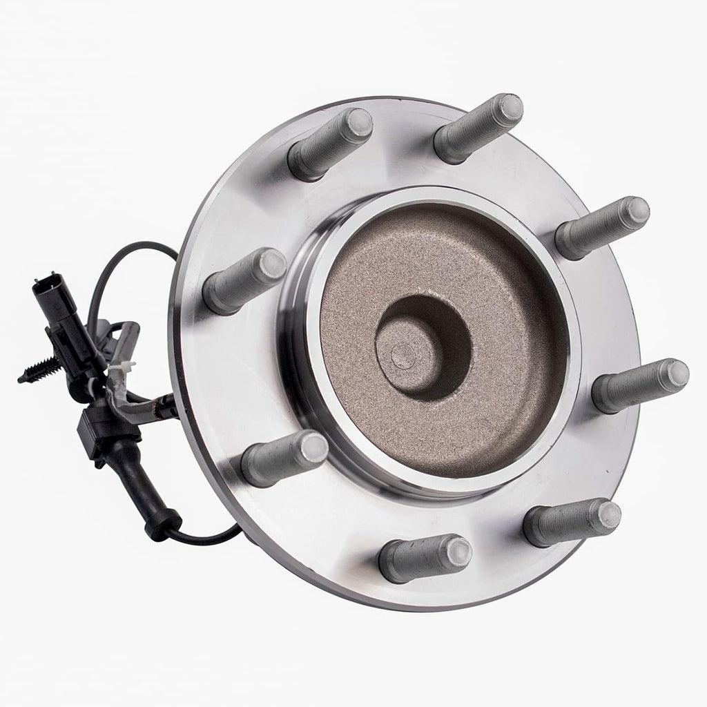 TRQ Front Wheel Bearing and Hub Assembly Set 2 Piece Compatible with 18-21 Chevrolet Express 3500 14040LB GVW 18-19 Express 4500 14040LB GVW 18-21 GMC Savana 3500 14040LB GVW 2019 Savana 4500 14040LB