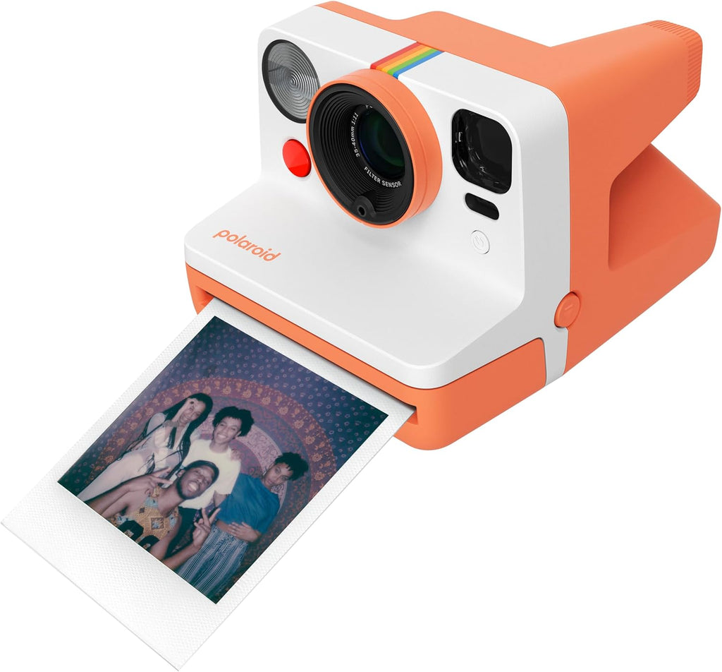 Polaroid Now 3rd Generation I-Type Instant Film Camera - Coral - Camera Only No Film (9156)