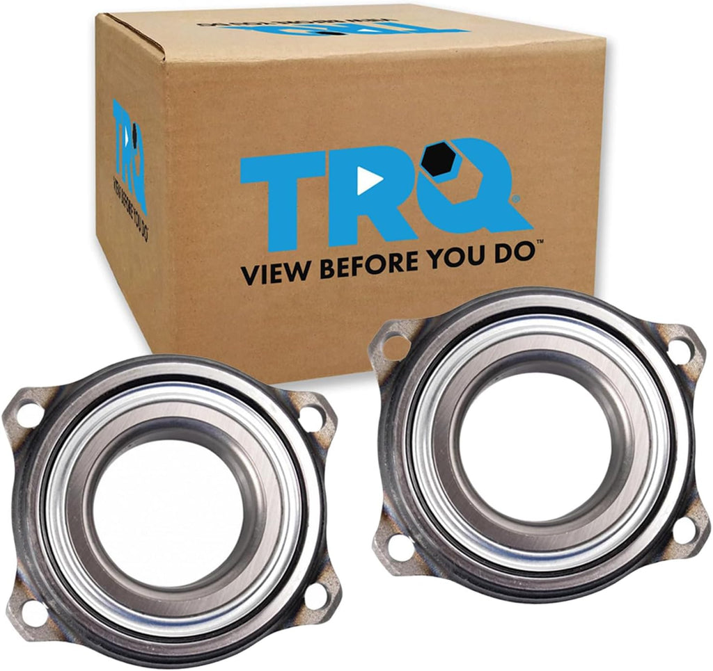 TRQ Rear Left and Right Wheel Bearing and Hub Assembly Set 2 Piece Compatible with 15-20 Mercedes-Benz C300 16-18 C350e 2015 C400 17-20 C43 AMG 2016 C450 AMG 16-20 C63 AMG 15-20 C63 AMG S