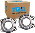 TRQ Rear Left and Right Wheel Bearing and Hub Assembly Set 2 Piece Compatible with 15-20 Mercedes-Benz C300 16-18 C350e 2015 C400 17-20 C43 AMG 2016 C450 AMG 16-20 C63 AMG 15-20 C63 AMG S