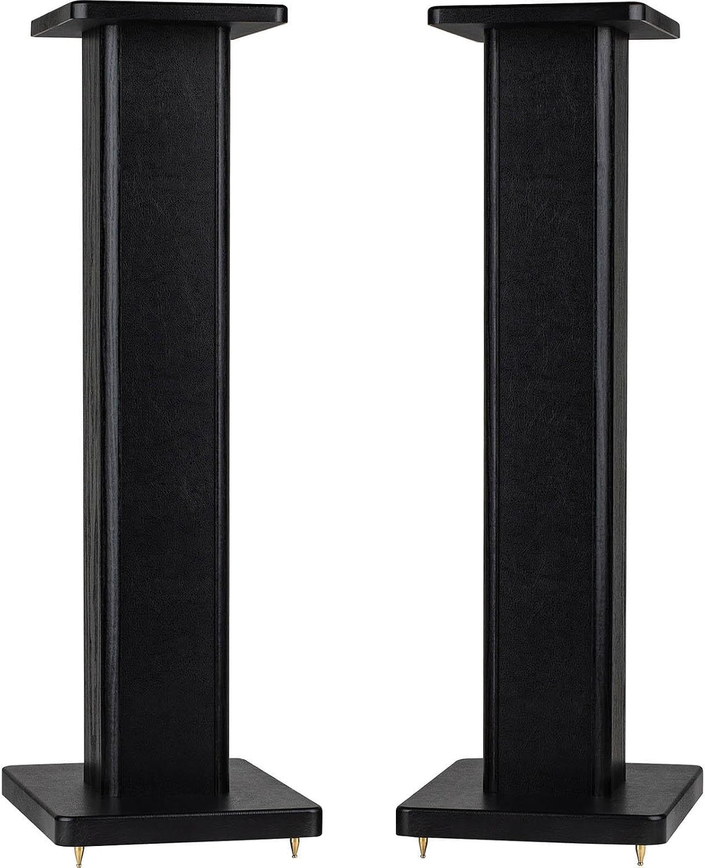 Dayton Audio Universal Wood Speaker Stand Pair (28in Black)