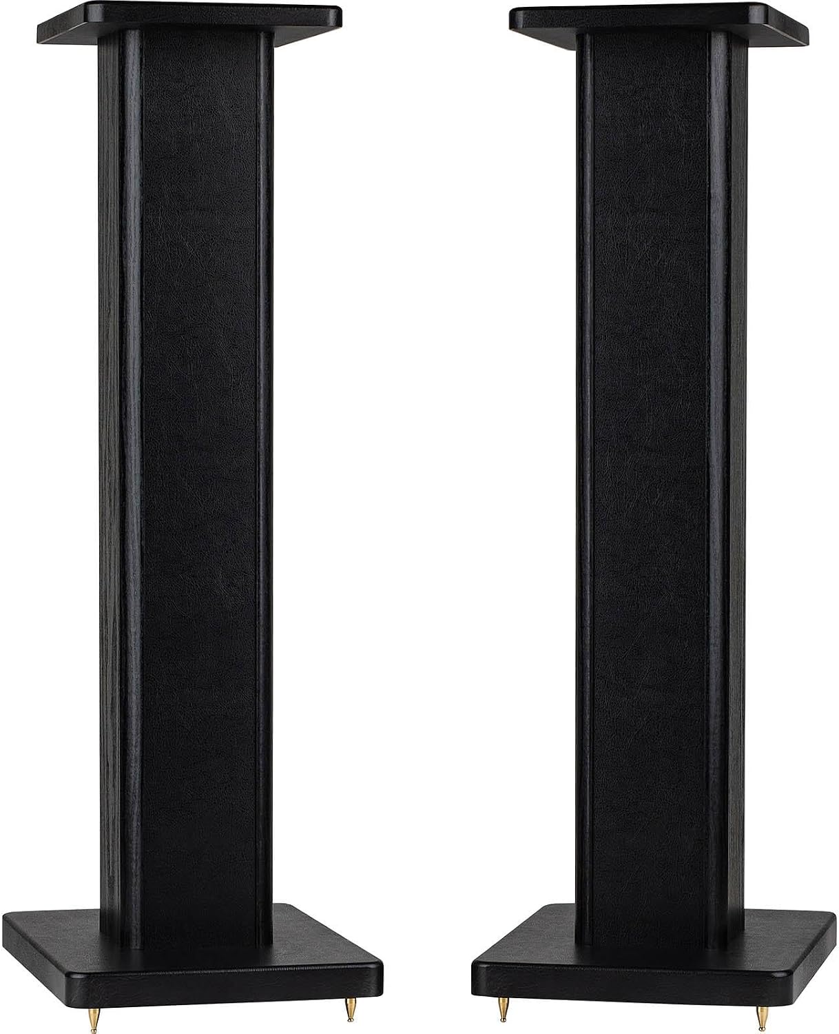 Dayton Audio Universal Wood Speaker Stand Pair (28in Black)
