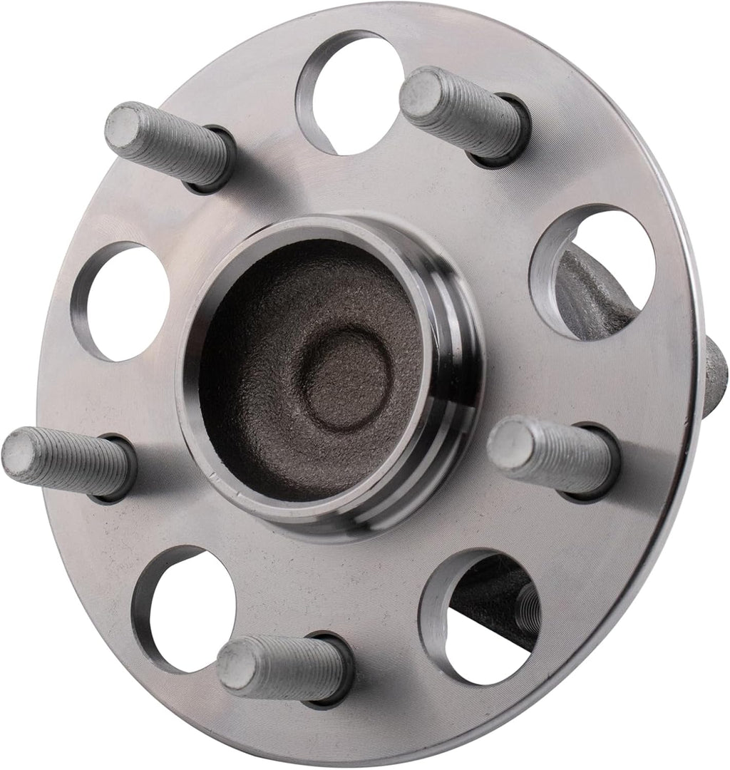 TRQ Rear Driver and Passenger Side Wheel Bearing and Hub Assembly Set 2 Piece Compatible with 19-23 Toyota RAV4 Front Wheel Drive Japan Built Models 1st VIN Digit J 20-23 Camry Front Wheel Drive