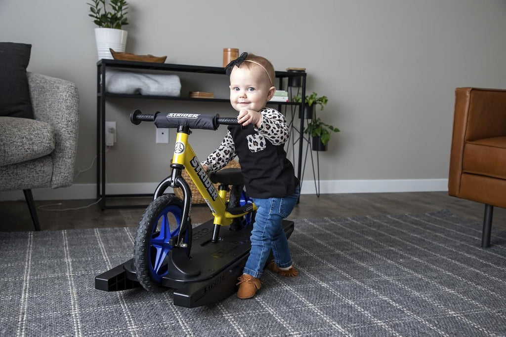 Strider Sport 2-in-1 Rocking Bike - Helps Teach Baby How to Ride a Balance Bicycle - for Kids 6 Months to 4 Years - Easy Assembly & Adjustments