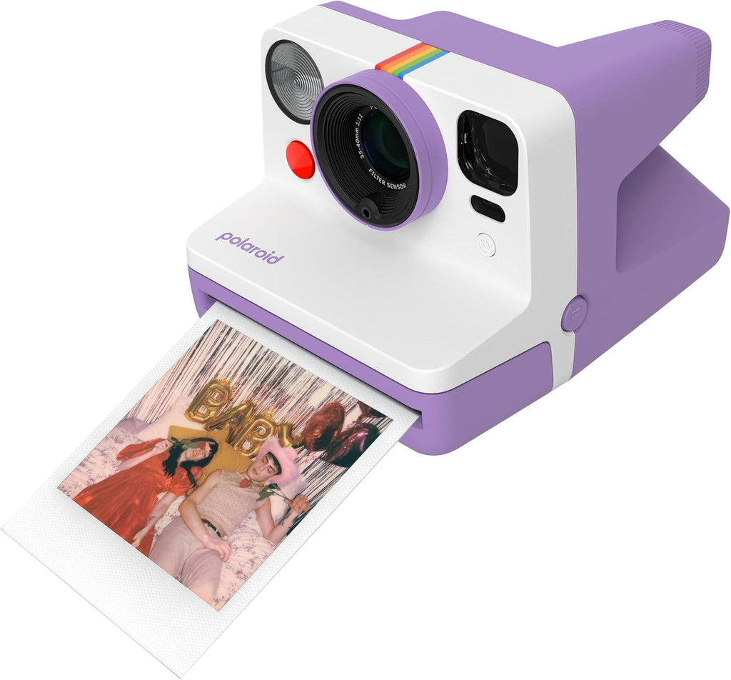 Polaroid Now 3rd Generation I-Type Instant Film Camera - Purple - Camera Only No Film (9159)