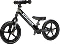 Strider 12' Sport Bike - No Pedal Balance Bicycle for Kids 1 to 4 Years - Includes Safety Pad, Padded Seat, Mini Grips & Flat-Free Tires - Tool-Free Assembly & Adjustments