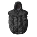7AM Pookie Poncho Cover for Baby Carrier - Water Repellent & Ultra Soft Micro-Fleece Lining Bunting Bag with Adjustable 2 Hoods, Multifunctional Stroller & Winter Car Seat Cover | (0-4T)