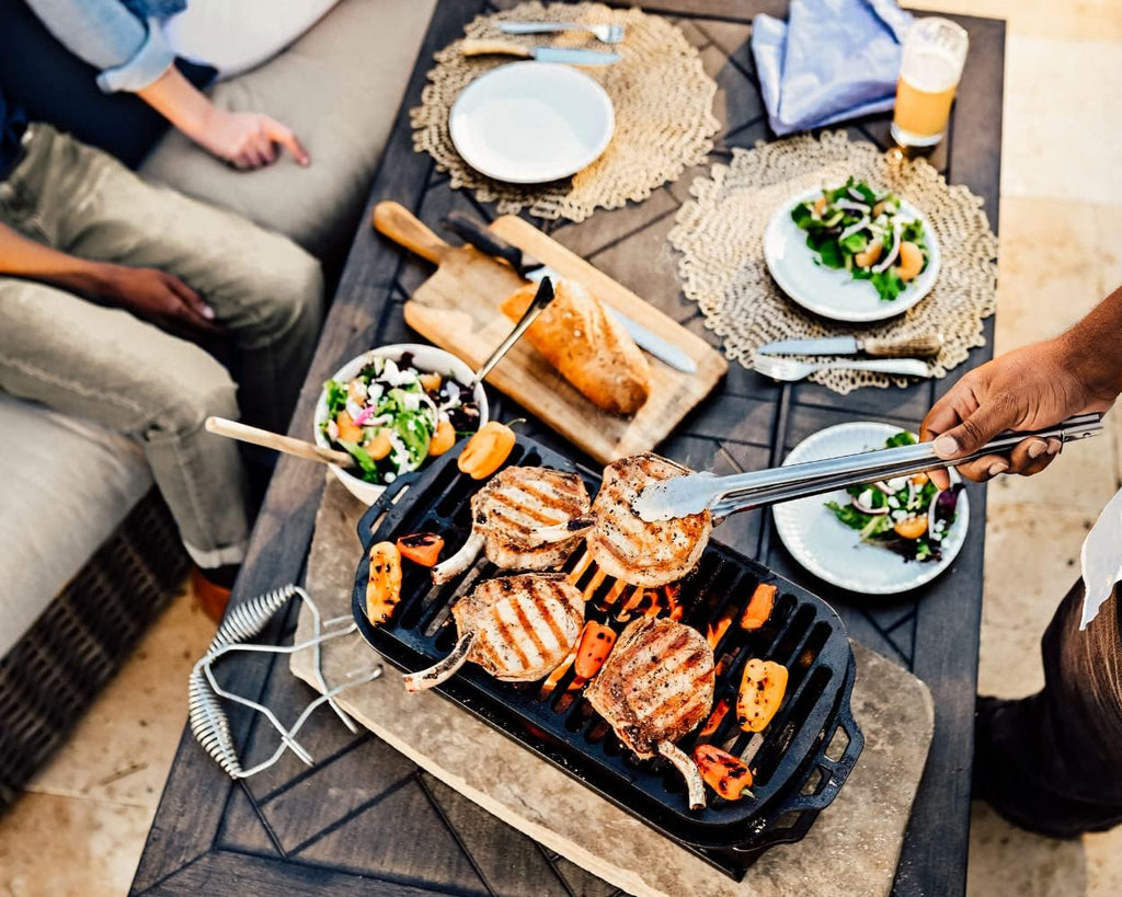 Lodge Cast Iron Sportsman's Pro Grill