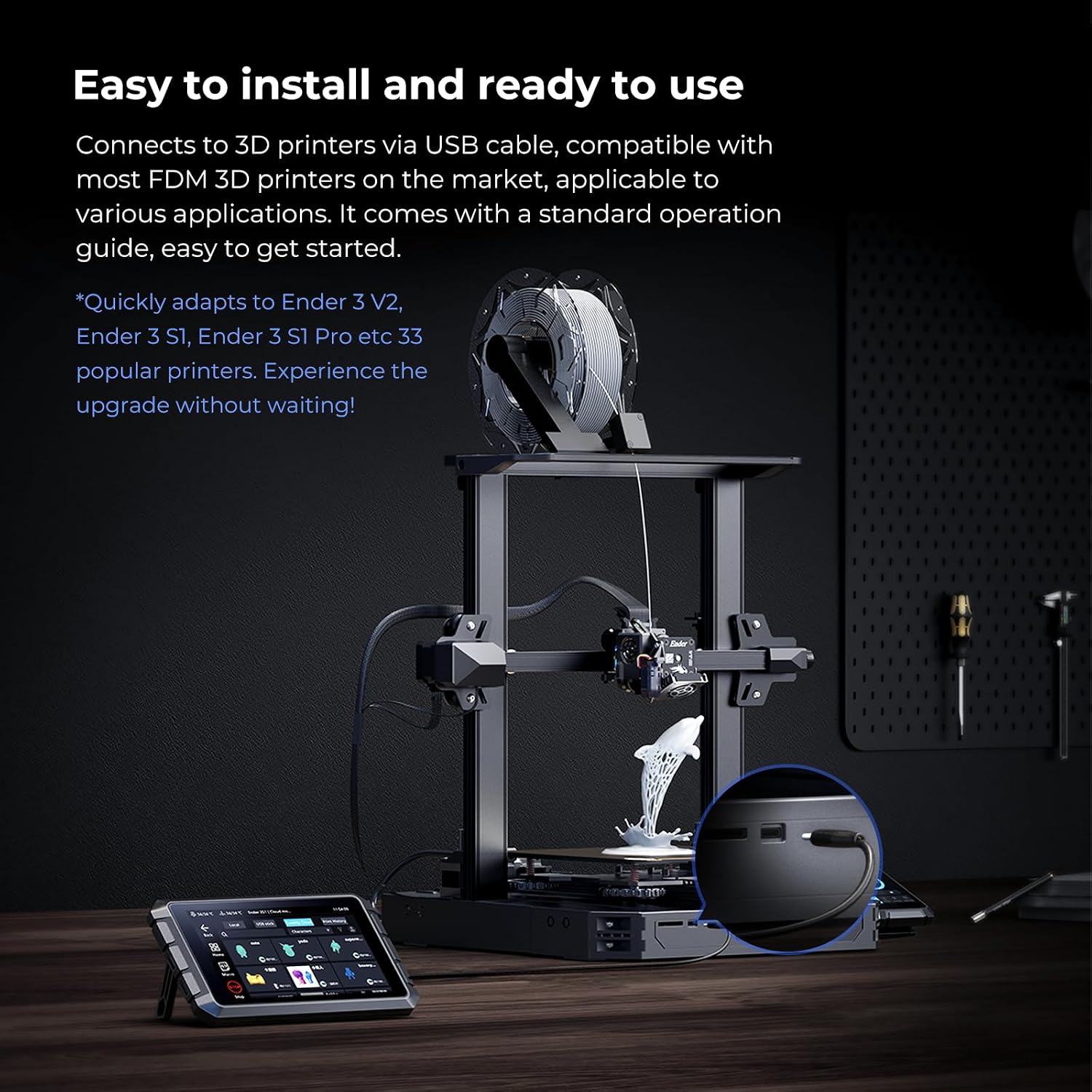 Creality Sonic Pad Bundle with 3D Printer Tools Kit