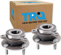 TRQ 2 Piece Rear Wheel Bearing & Hub Assembly Set Compatible with 2016-2022 Mazda MX-5 Miata
