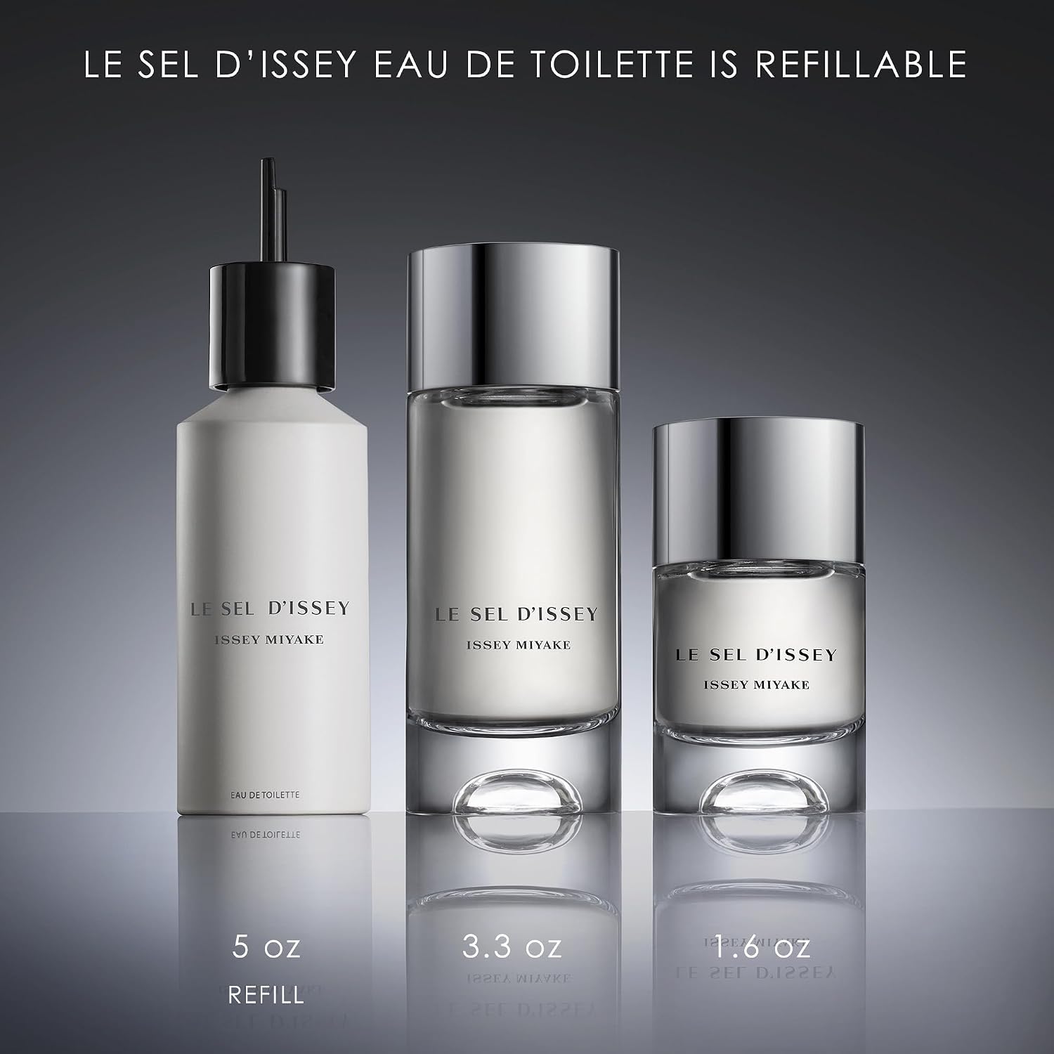 Issey Miyake Le Sel d'Issey Eau de Toilette Holiday Fragrance Set for Men - Includes Eau de Toilette (100 mL) & Deodorant Spray (150 mL)