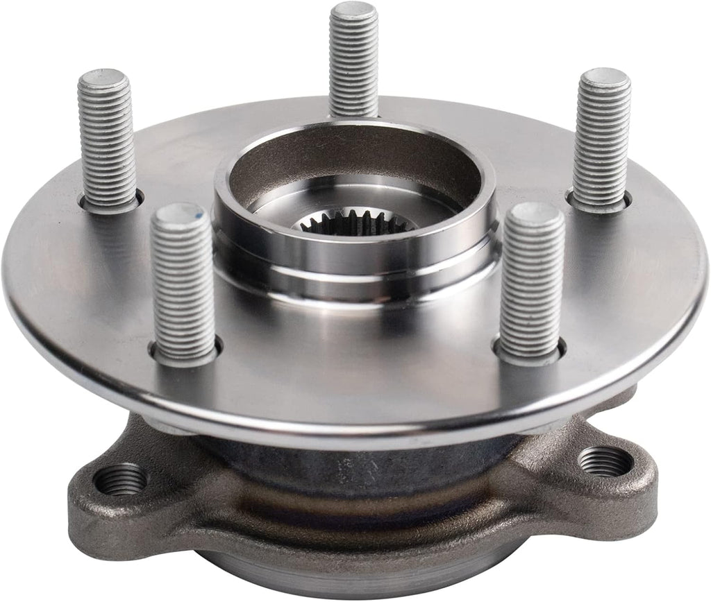 TRQ Front Left and Right Wheel Bearing and Hub Assembly Set 2 Piece Compatible with 21-23 Lexus ES250 2021 Toyota Avalon XLE L4 2.5L 18-22 Camry SE LE XLE XSE L4 2.5L 18-20 Camry L L4 2.5L