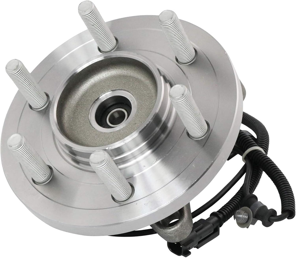 TRQ Front Left and Right Wheel Bearing and Hub Assembly Set 2 Piece Compatible with 2015-2017 Ford Expedition 4WD 2015-2017 Lincoln Navigator 4WD