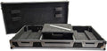 Harmony Audio Cases HCCRSS12DJMA9WLT DJ Flight Case Compatible with Pioneer DJ PLX-CRSS12 & DJM-A9 4 CH with Laptop Shelf, Wheels and Adjustable Foam Velcro Inserts - Black
