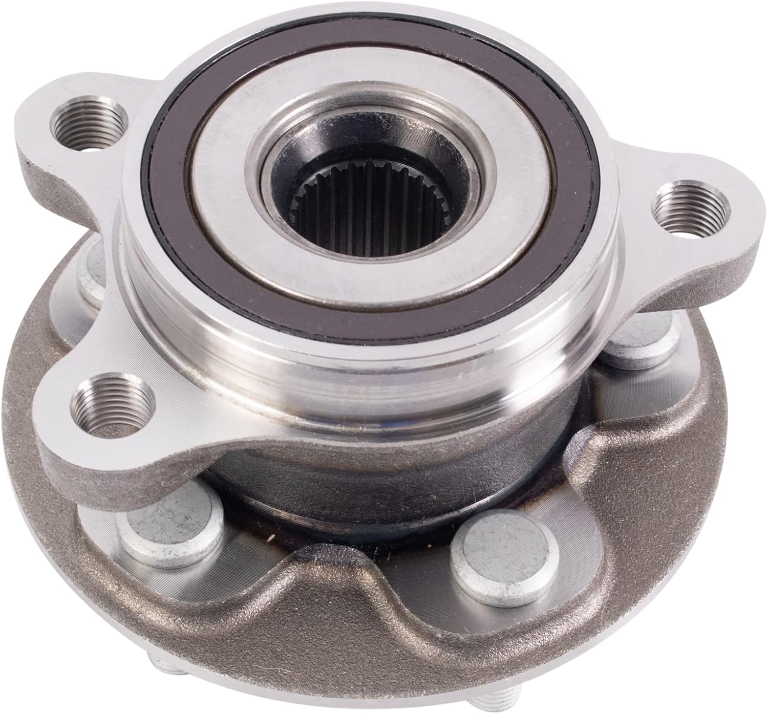 TRQ Front Left and Right Wheel Bearing and Hub Assembly Set 2 Piece Compatible with 20-22 Toyota Corolla LE SE Japan Built Models 1st VIN Digit J 20-22 Corolla Hybrid LE 16-22 Prius 17-22 Prius Prime