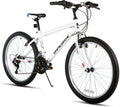 HILAND Adult 26 Inch Mountain Bike, Mens Womens Bicycle, High-Carbon Steel Frame Mountain Bicycle, Sport MTB for Adults, Multi-Color