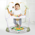 Baby Activity Center, 3-in-1 Baby Jumper, Infant Activity Center with 360° Rotating Seat, Music, Lights, 3 Adjustable Heights, Infant Activity Jumper for 6+ Months JP2403