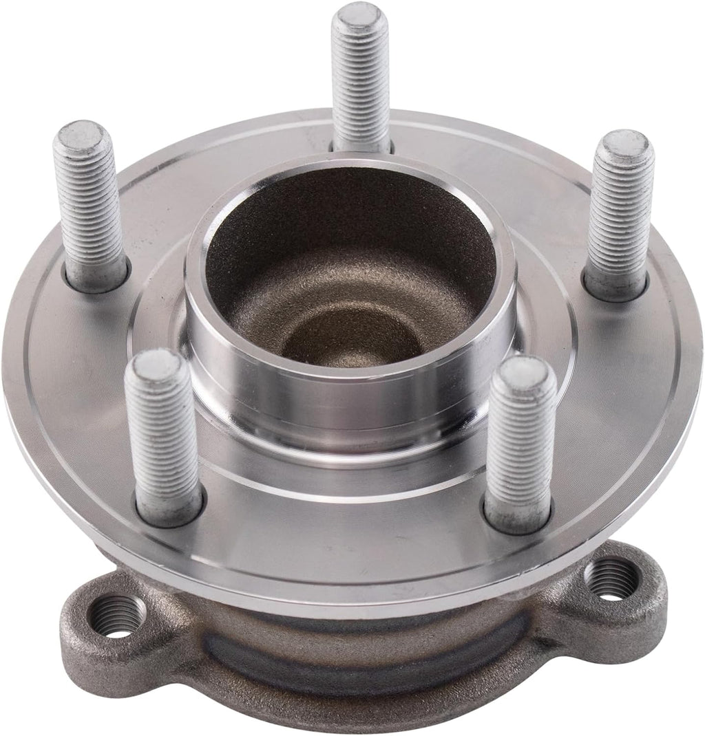 TRQ Rear Driver and Passenger Side Wheel Bearing and Hub Assembly Set 2 Piece Compatible with 2020-2022 Ford Escape Front Wheel Drive 2020-2022 Lincoln Corsair Front Wheel Drive