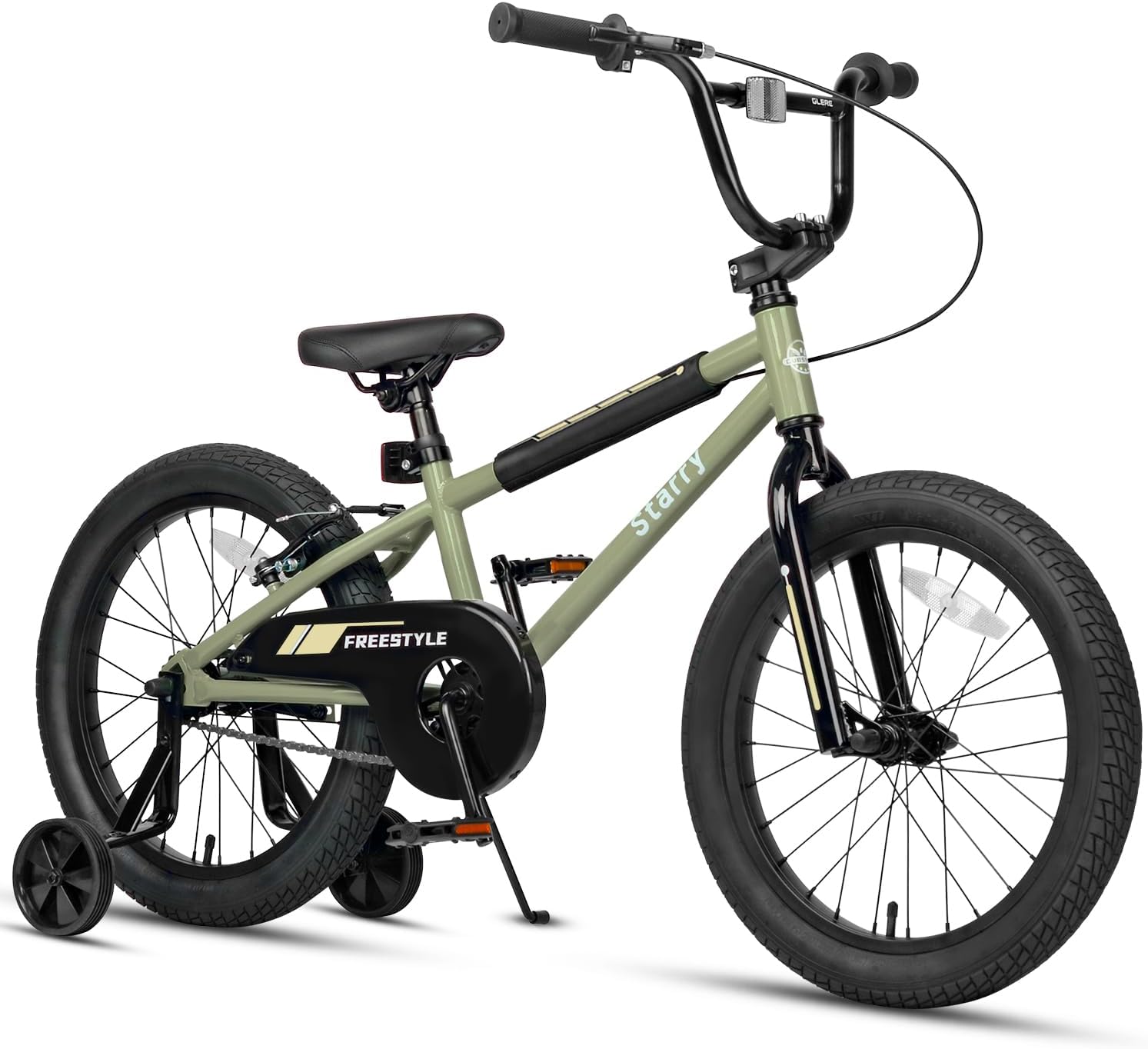 cubsala 12 14 16 18 Inch Kids Bike BMX Style Bicycle with Training Wheels Coaster Brake for 2-10 Years Old Toddlers Boys Girls Multiple Colors