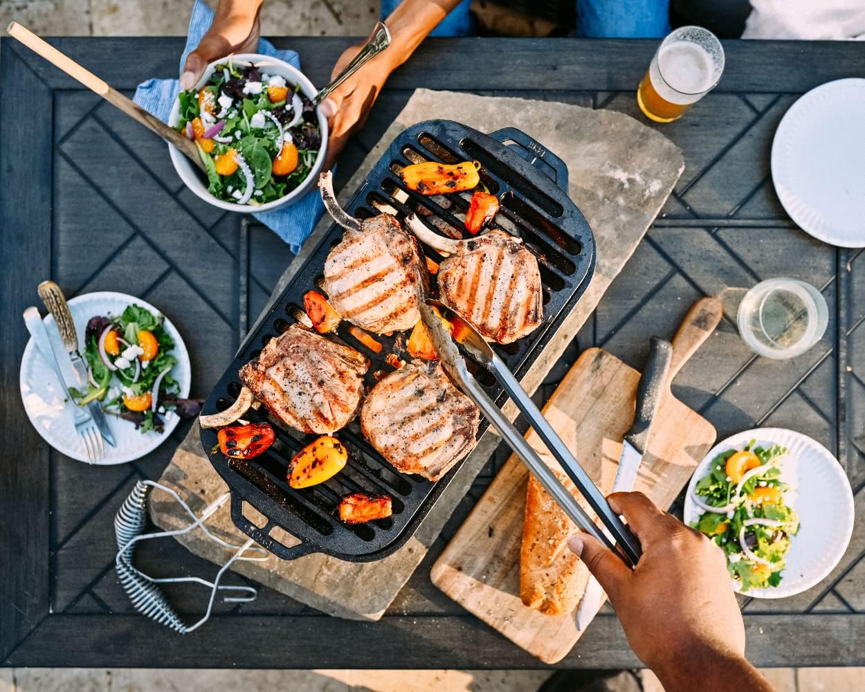 Lodge Cast Iron Sportsman's Pro Grill