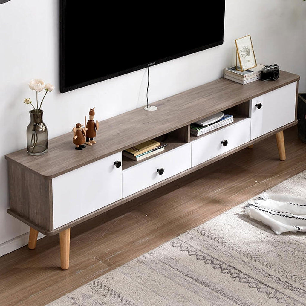 Modern Wall Mounted TV Cabinet Floating TV Shelf Wall Shelf Entertainment Center TV Stands Media TV Console Bookcase Multimedia Storage Cabinet TV Wall Unit Decor Shelf Audio-visual Equipment Shelves