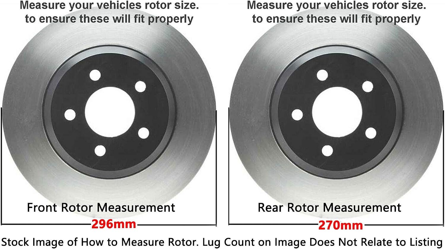 Detroit Axle - Brake Kit for Chevrolet Malibu Cobalt HHR Pontiac G5 G6 Pursuit, Disc Brake Rotors Ceramic Brake Pads Replacement : 11.65' inch Front and 10.63' inch Rear Rotor