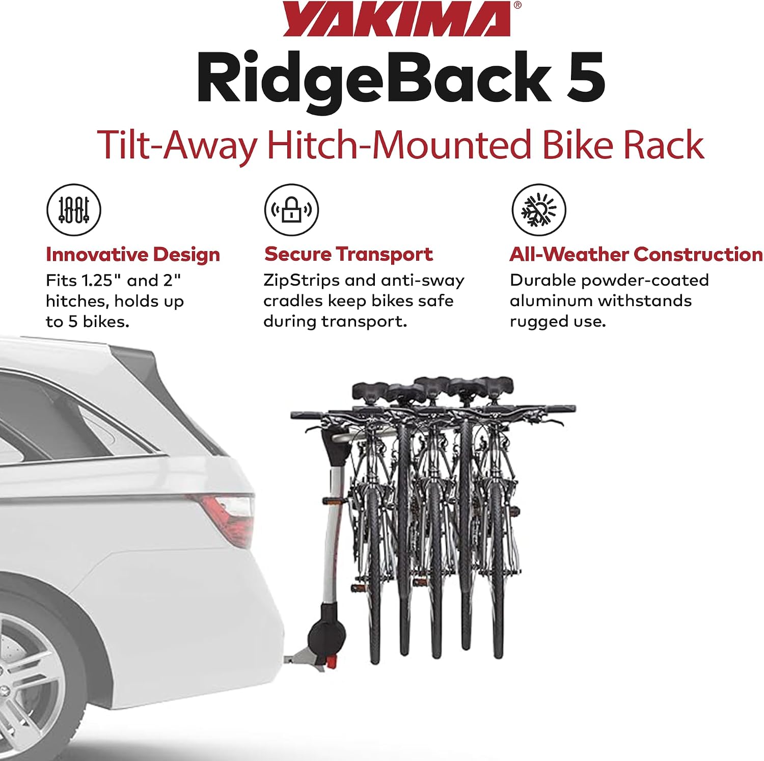 RidgeBack Hitch Bike Rack