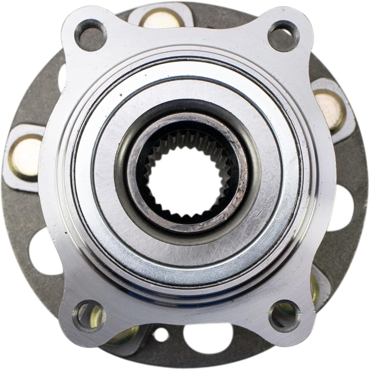 TRQ 2 Piece Rear Wheel Bearing & Hub Assembly Set AWD Compatible with 2016-2021 Hyundai Tucson Kia Sportage
