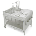 GAP babyGap Deluxe Play Yard, Grey Stripes