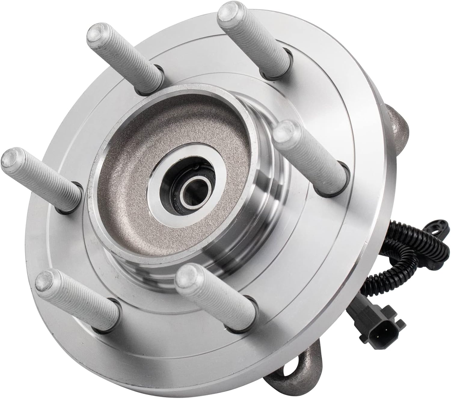 TRQ Front Left and Right Wheel Bearing and Hub Assembly Set 2 Piece Compatible with 2017-2020 Ford F-150 Raptor