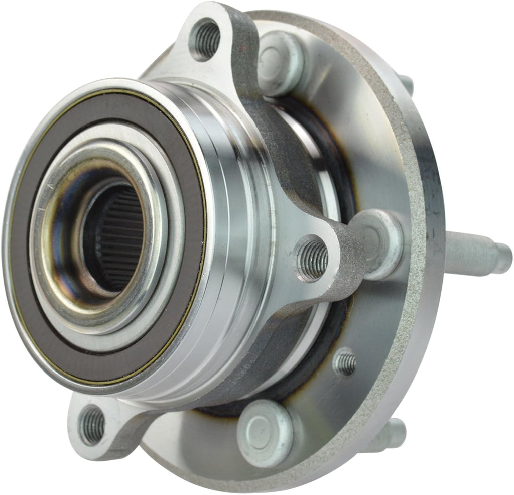 TRQ Front and Rear Wheel Bearing and Hub Assembly Set 4 Piece Compatible with 09-19 Ford Flex 10-12 Taurus 13-17 Taurus Limited SE 13-17 Taurus SHO 18-19 Taurus 09-16 Lincoln MKS 10-12 MKT