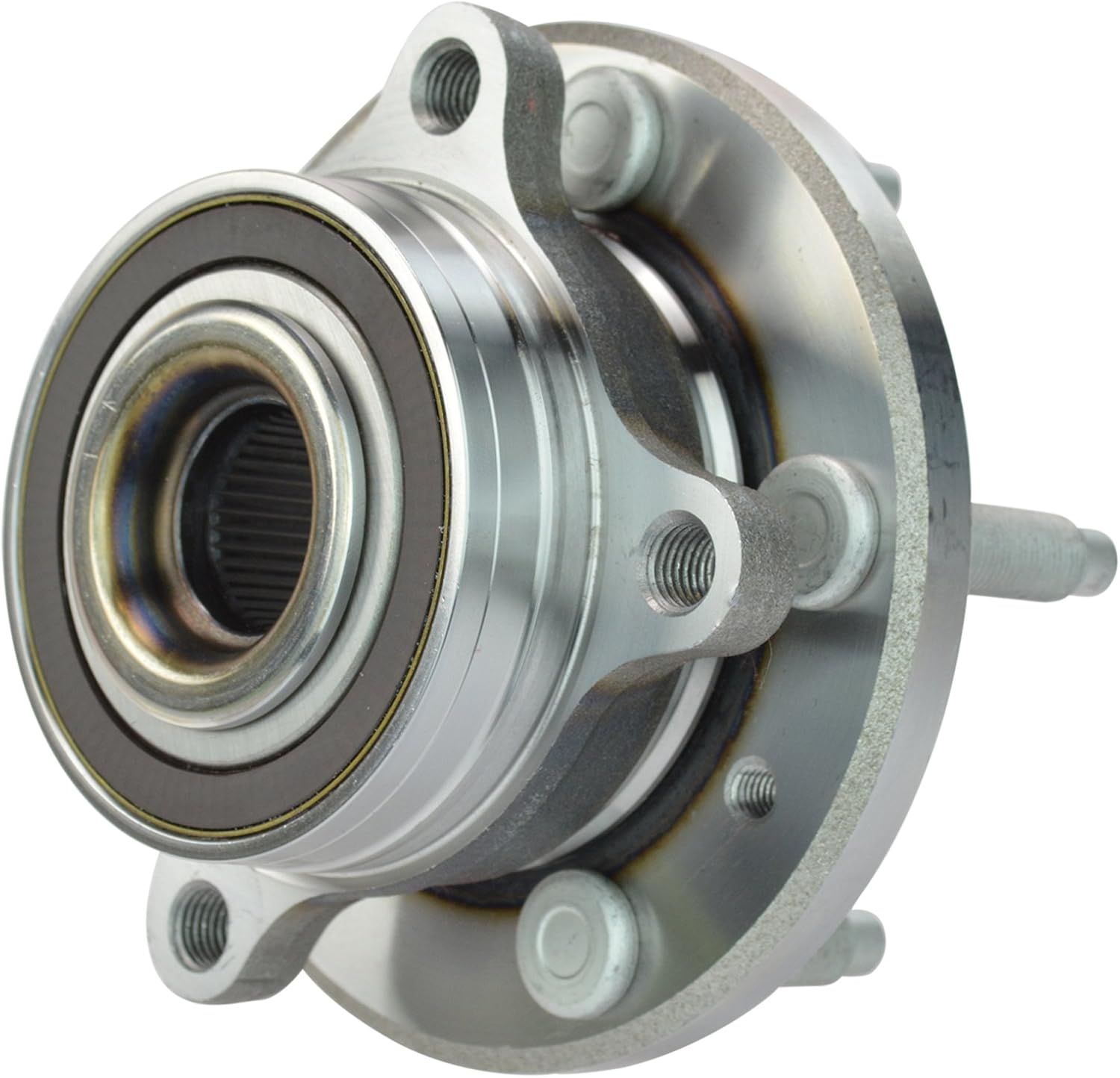 TRQ Front and Rear Wheel Bearing and Hub Assembly Set 4 Piece Compatible with 09-19 Ford Flex 10-12 Taurus 13-17 Taurus Limited SE 13-17 Taurus SHO 18-19 Taurus 09-16 Lincoln MKS 10-12 MKT