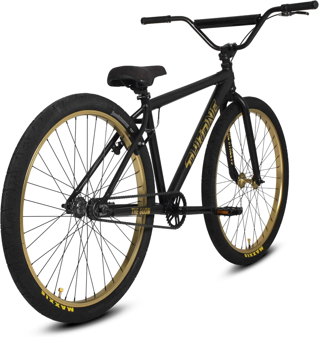 Throne Cycles Goon 29er, DA Goon BMX Bike 24', 26', 27.5', 29' – Single Speed, Single Speed with Disk Brake & 10-Speed Options