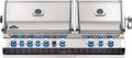 Napoleon BIPRO825RBIPSS-3 Built-in Prestige PRO 825 RBI Propane Gas Grill Head, sq.in. + Infrared Infrared Bottom andRear Burner, Stainless Steel