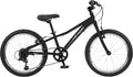 Retrospec Dart Kids Bike - 7-Speed Hybrid Bicycle for Ages 6-11 with 29in All-Season Tires & Shock Absorption - Adjustable Height Youth Bike with V-Brakes & Smooth Gear Shifting