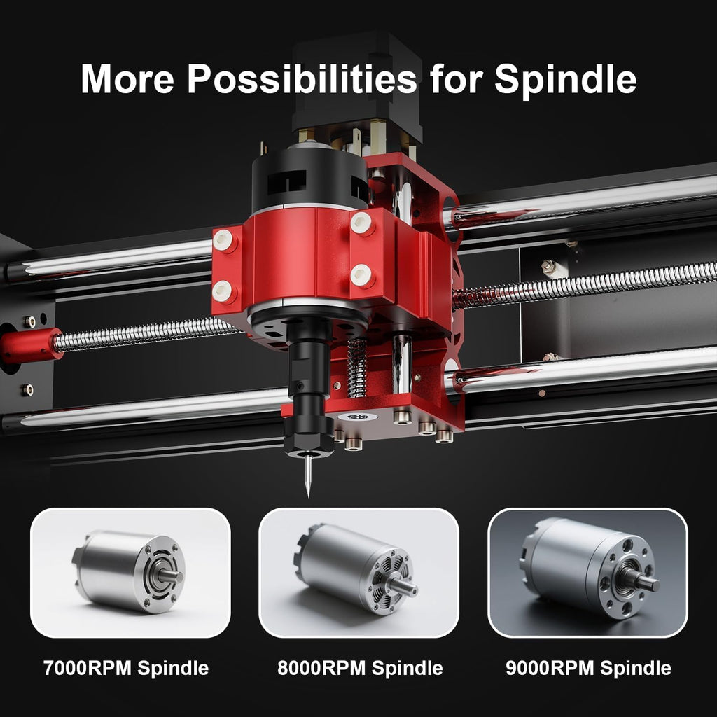 TTC3018 Pro CNC Router Machine,Desktop CNC Engraving Machine Upgraded 3-Axis Engraving All-Metal Milling Machine for Wood Acrylic MDF Nylon,300mmX180mmX40mm Working Area