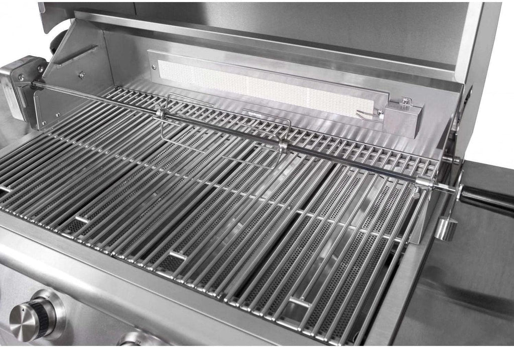 Blaze Rotisserie Kit for 40-Inch 5-Burner Gas Grills - BLZ-5-ROTIS-SS