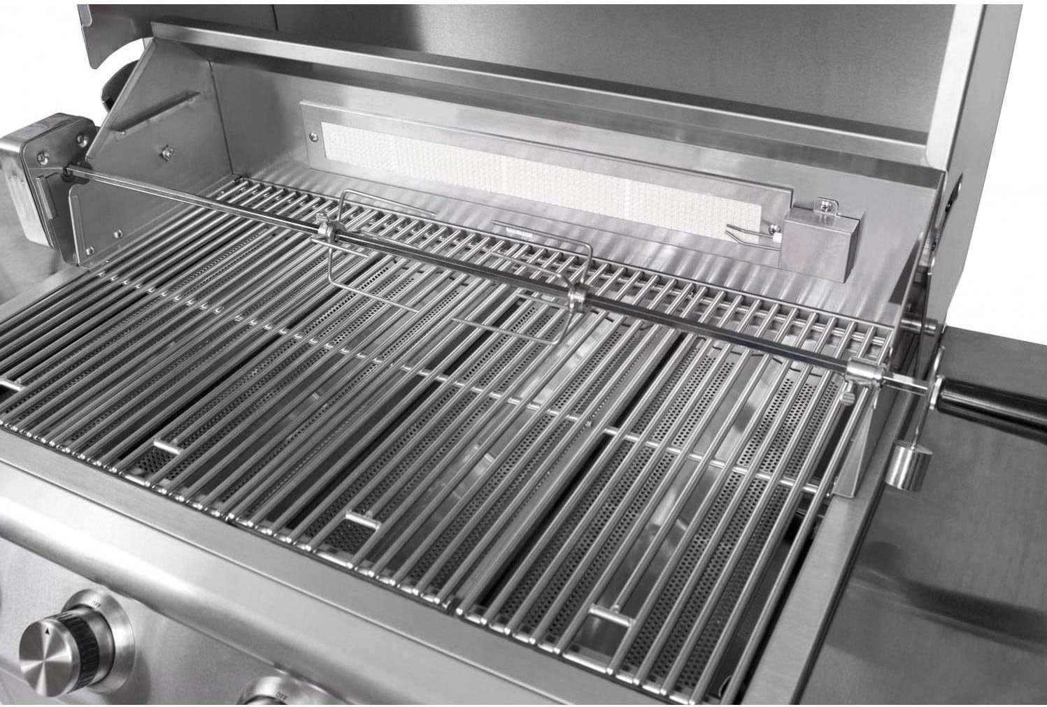 Blaze Rotisserie Kit for 40-Inch 5-Burner Gas Grills - BLZ-5-ROTIS-SS