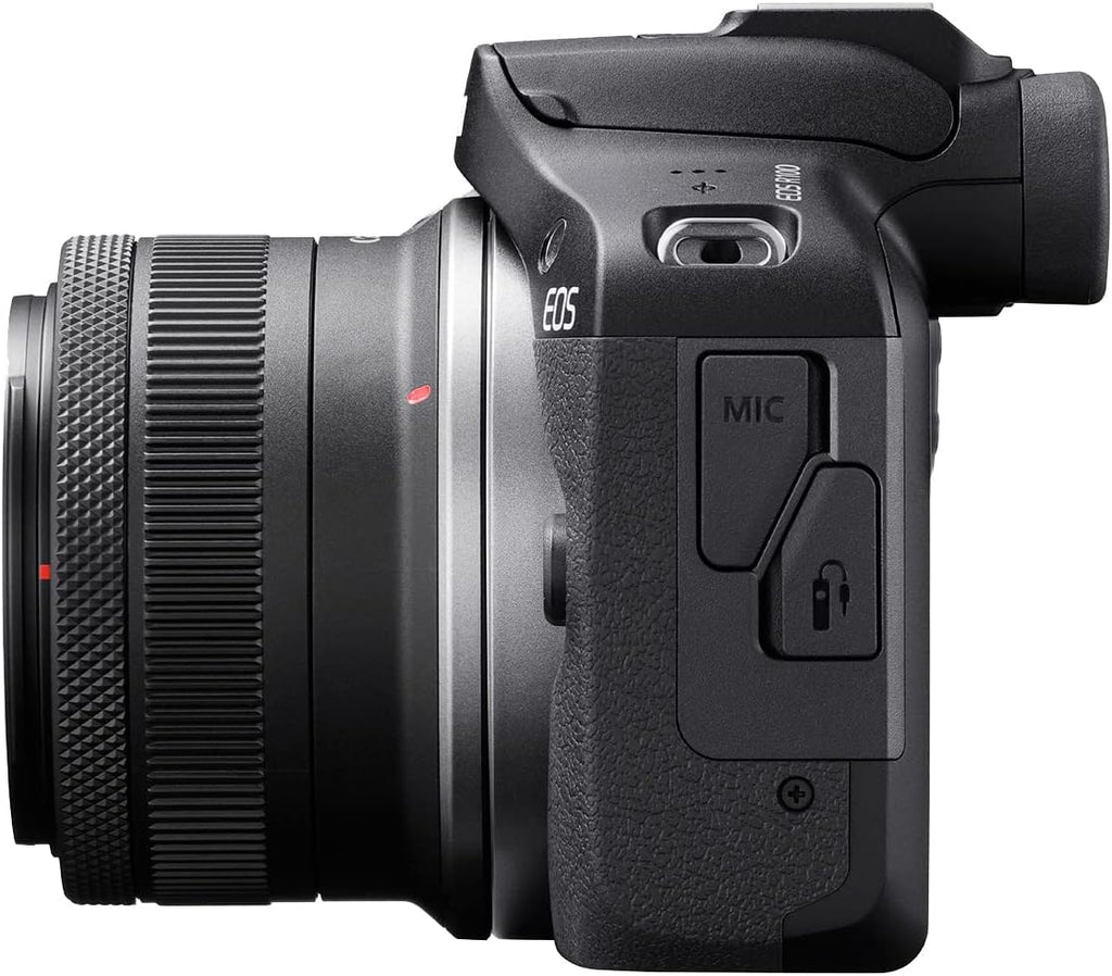 Canon EOS R100 Mirrorless Camera with 18-45mm and 55-210mm Lenses