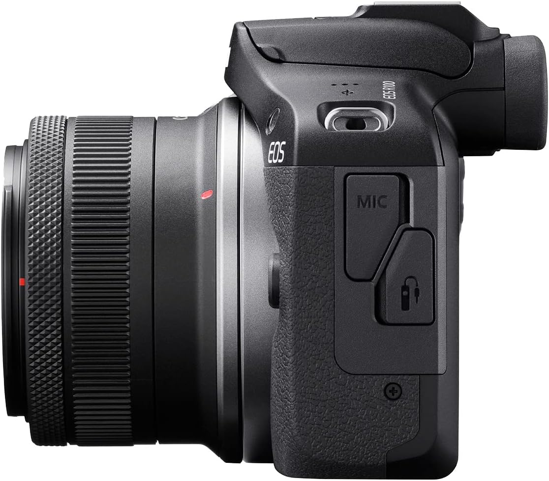 Canon EOS R100 Mirrorless Camera with 18-45mm and 55-210mm Lenses
