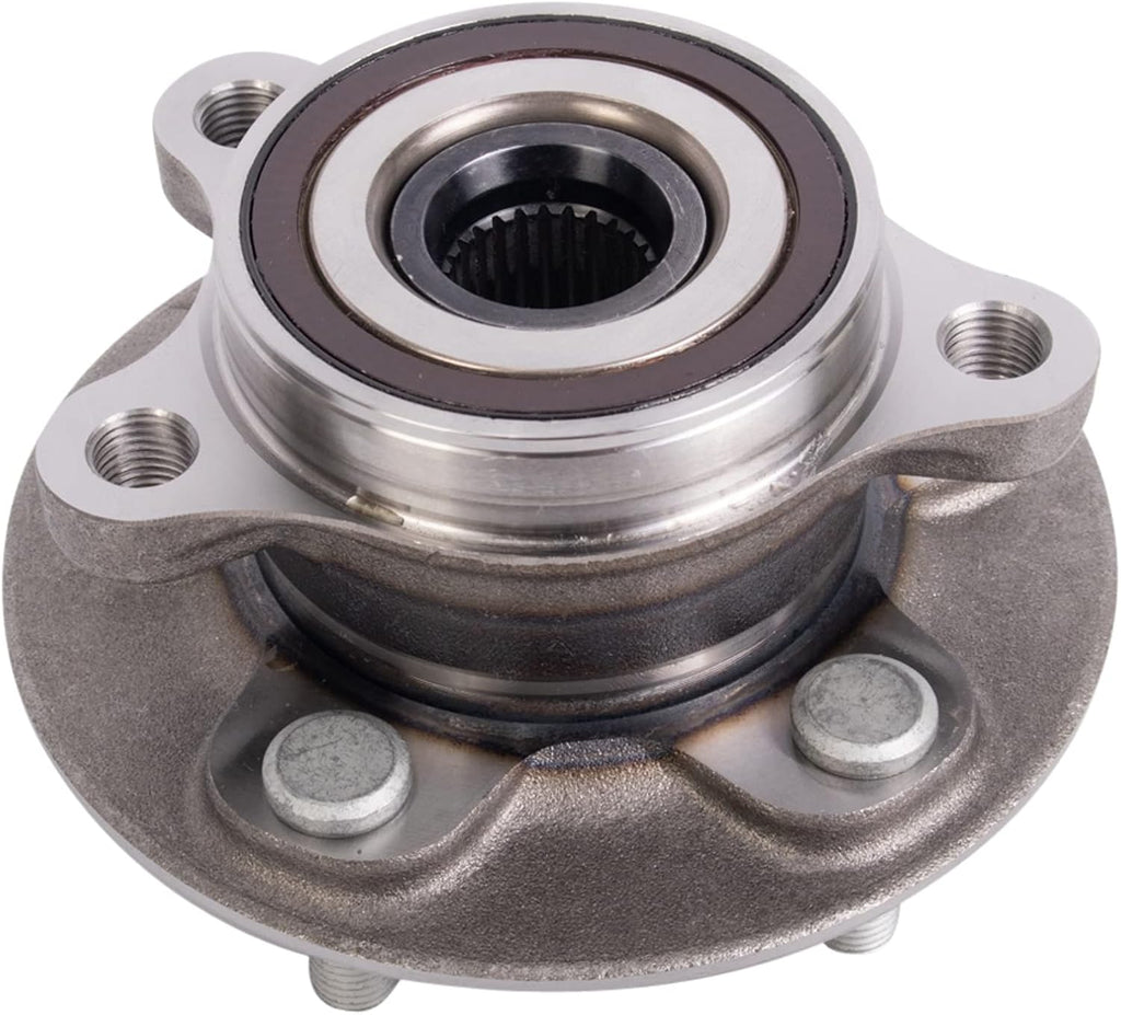 TRQ Front Left and Right Wheel Bearing and Hub Assembly Set 2 Piece Compatible with 2019-2022 Lexus UX200 2019-2023 UX250h 2018-2022 Toyota C-HR