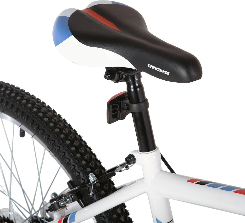HILAND Adult 26 Inch Mountain Bike, Mens Womens Bicycle, High-Carbon Steel Frame Mountain Bicycle, Sport MTB for Adults, Multi-Color
