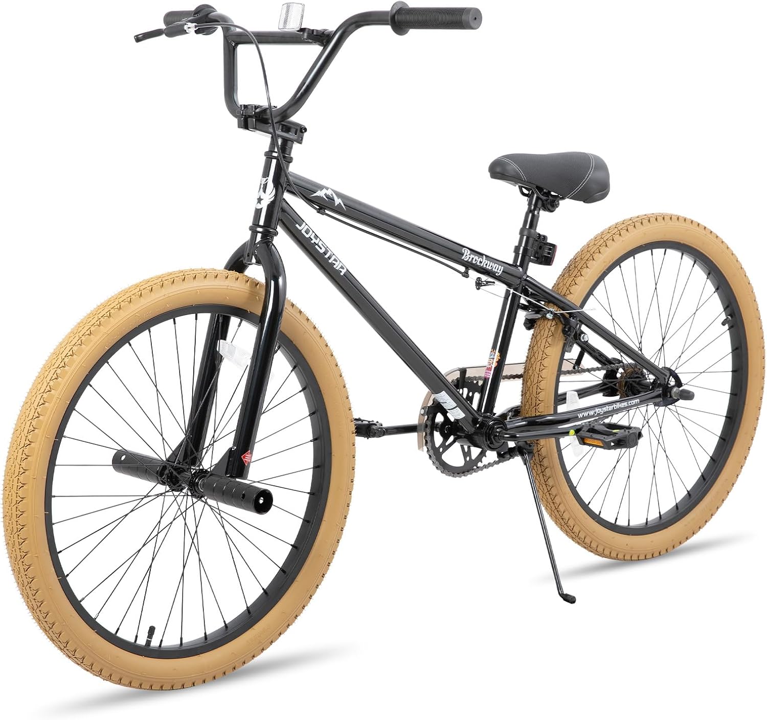 JOYSTAR Brockway Freestyle Kids BMX Bikes 20' 24' Kids Bicycles for 6-14 Years Old Boys Girls and Beginner-Level Riders 2 Pegs Multiple Colors