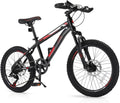 CamPingSurvivals 20/24/26 Inch Mountain Bike for Men/Women, Adult Bicycle with Professional 7 or 21 Speed Shifting, Double Shock Effect, Comfort Saddle and Pretty Look