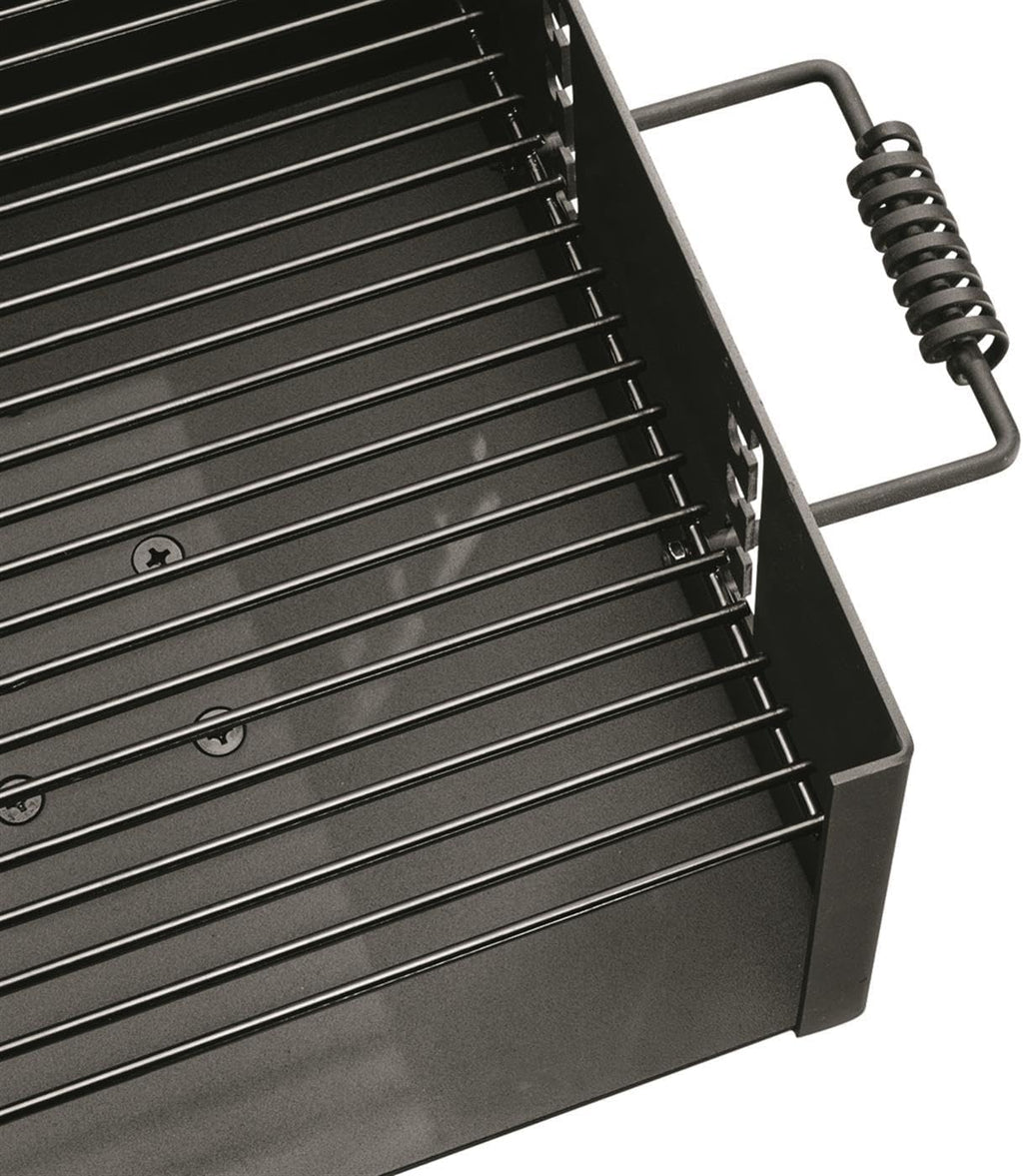 Guide Gear Heavy-Duty Park-Style Charcoal BBQ Grill for Camping, Outdoor Cooking, Backyard, Patio, Camp Grilling Barbecues, 15.5' x 15' x 8.25'h.