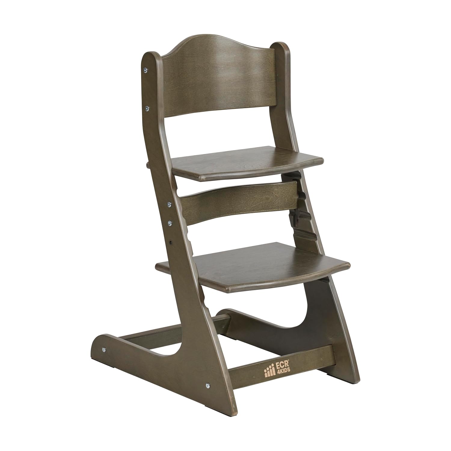 ECR4Kids Grows with Me Chair, Transitional Chair, Grey Wash