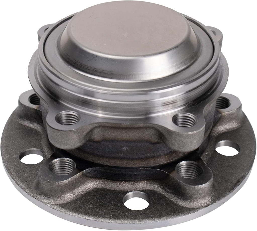 TRQ 2 Piece Front Wheel Bearing & Hub Assembly Set Compatible with 2015-2023 Mercedes-Benz C300 2016-2018 C350e 2020-2021 CLS450 2017-2018 E300 2021-2023 E350 2018 E400 E43 AMG 2020-2023 E450 2016-20