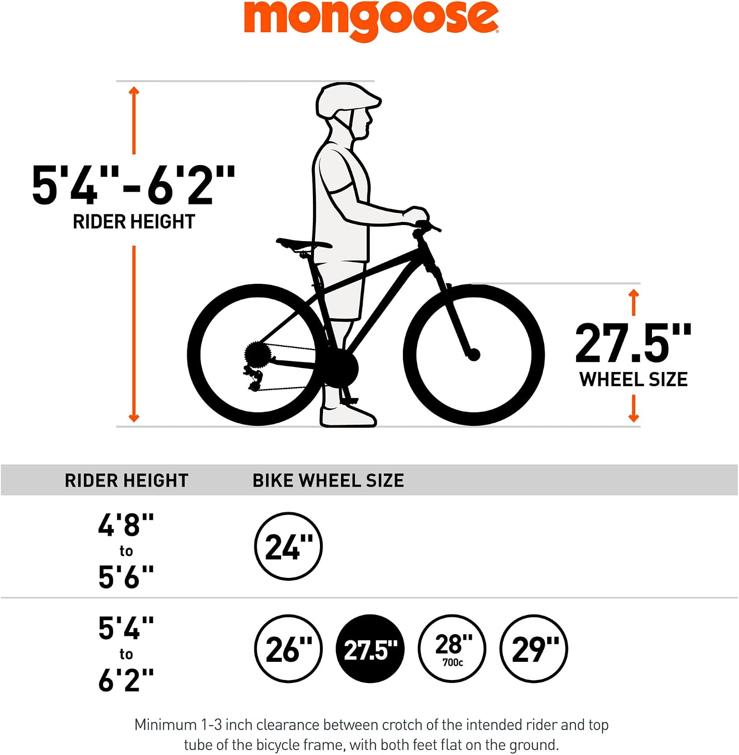 Mongoose Grafton Mountain Bike, 21 Speed, Aluminum Frame, Knobby Mountain Tires, Suspension Fork, Trigger Shifters, Mechanical Disc Brakes | Trigger Shifter, Aluminum Frame, Front Suspension